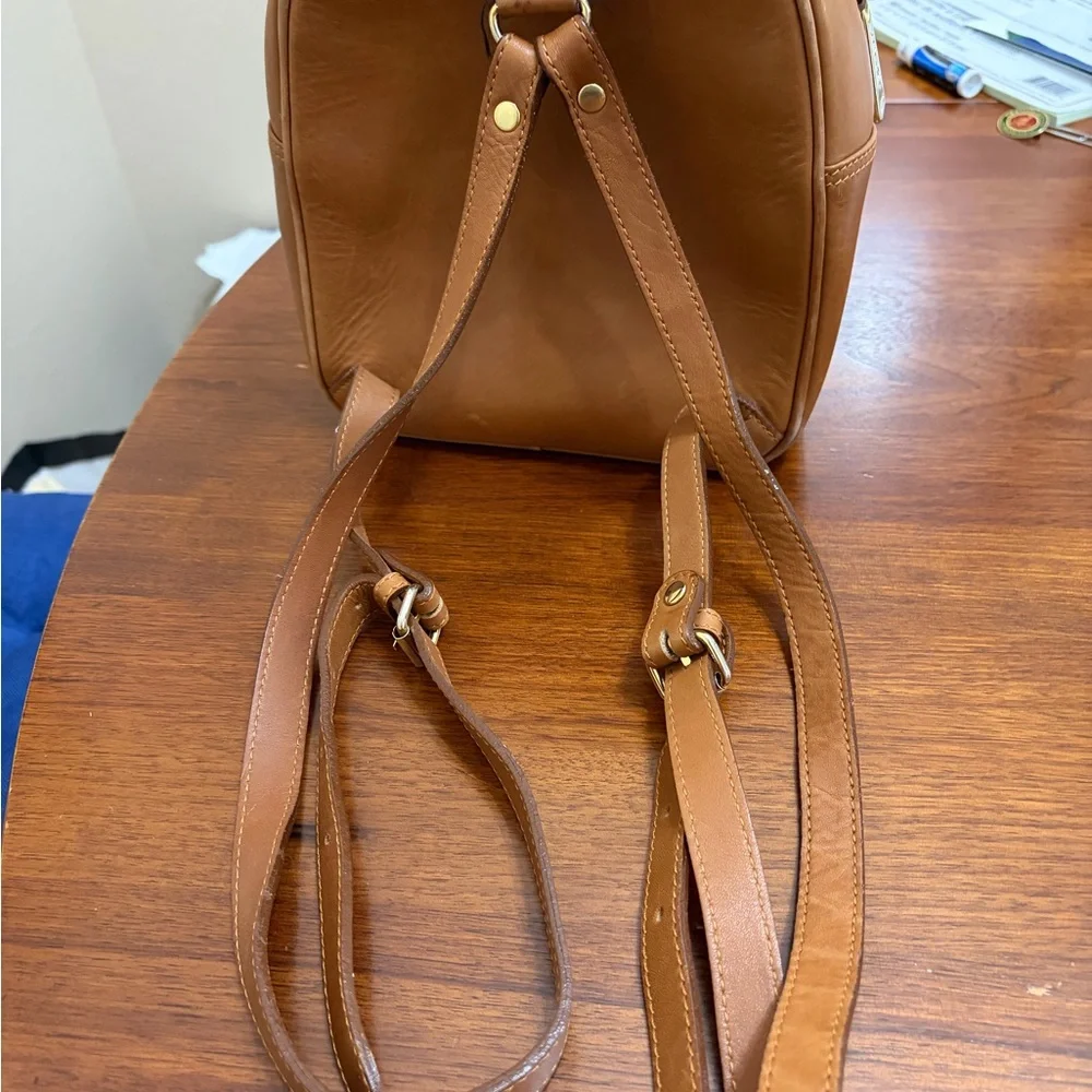 Brown Leather Crossbody Bag